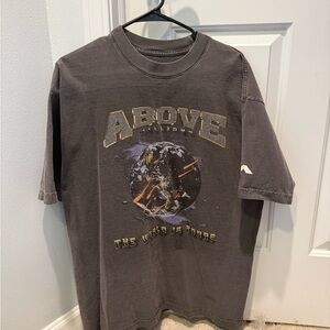 Above Graphic T-Shirt in Dark Gray